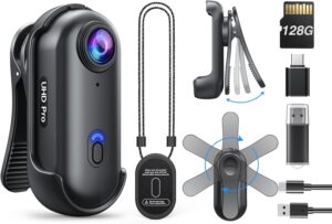 BOBLOV W4 Mini Body Cam, 1080P Recording