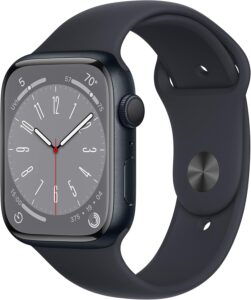 Apple Watch Series 8 (45mm, Midnight, Renewed)