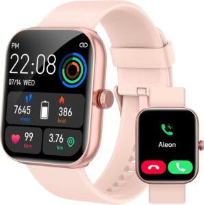 Women's Smartwatch: Alexa, Call, iOS/Android, IP68, Health