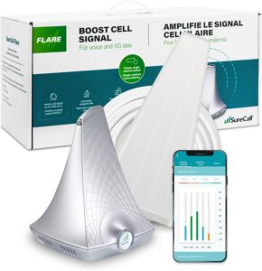 SureCall Flare 3.0 Cell Signal Booster - 3500 sq ft
