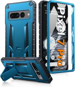 Google Pixel 7-Pro Rugged Case w/ Screen Protector
