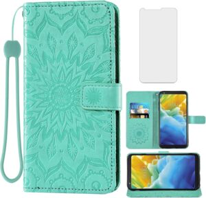 LG Stylo 4 Wallet Case - Green