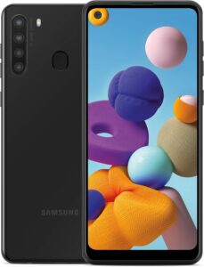 Samsung Galaxy A21 32GB Black (Renewed)