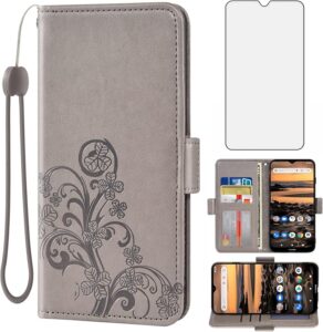 Nokia 1.4 Wallet Case - Grey
