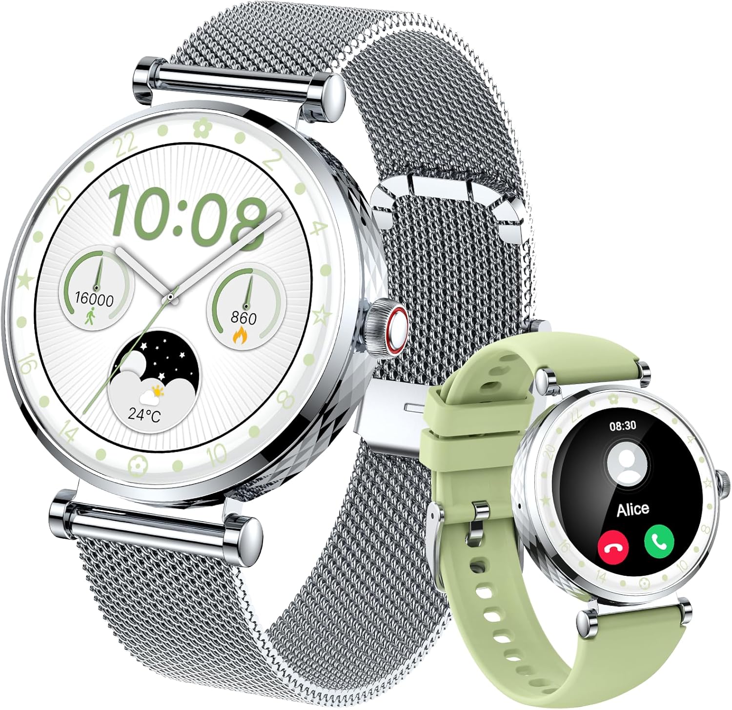Women's Smartwatch Fitness Tracker AMOLED