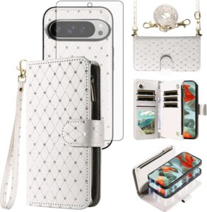 Glitter Wallet Case for Pixel 9 Pro XL