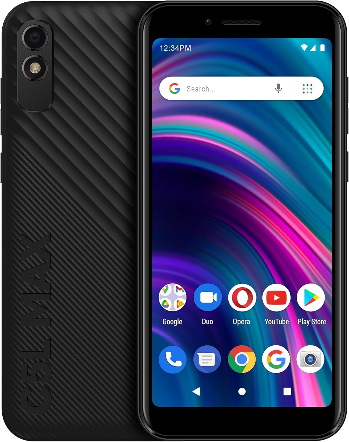 BLU C5L MAX '24 5.7"16+2GB All-Day Batt GSM Unlock US Black