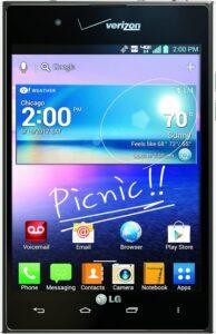 LG Intuition 4G Verizon