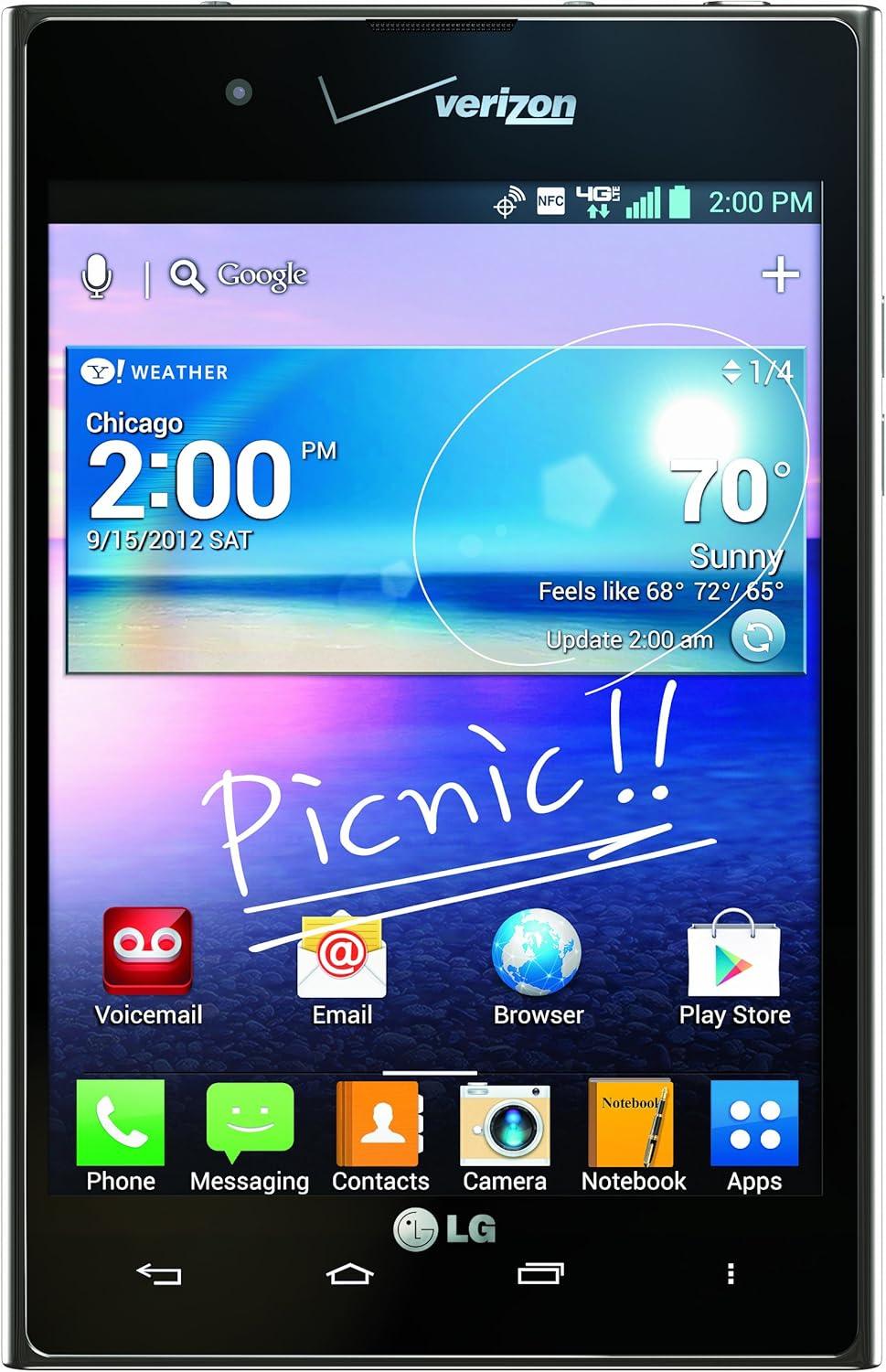 LG Intuition 4G Verizon
