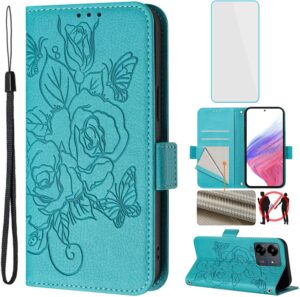 Xiaomi Poco C65/Redmi 13C Wallet Case Light Blue