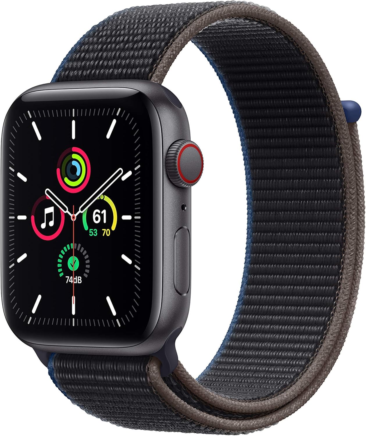 Apple Watch SE Cellular 44mm Space Gray (Renewed)