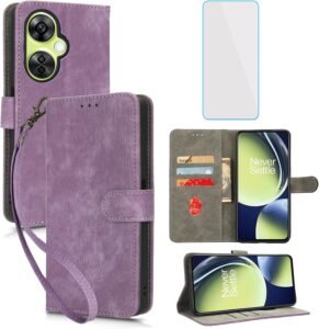 1+ Nord CE 3 Lite/N30 Wallet Case - Purple