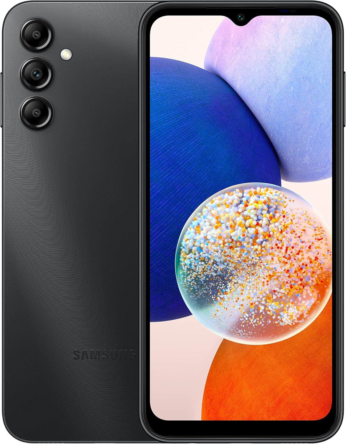 SAMSUNG Galaxy A14 5G US Unlocked 64GB 13MP 6.6" 2023 Black