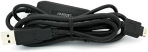 USB Charger & Data Sync Cable Black