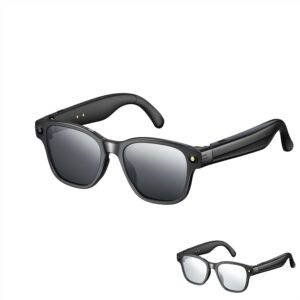 AI Smart Glasses: Ultra-Light 41.8g, 8MP/1200P, AI Translate