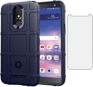 LG K40 Case & Screen Protector - Blue