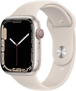Apple Watch Series 7 45mm Starlight (Renewed)