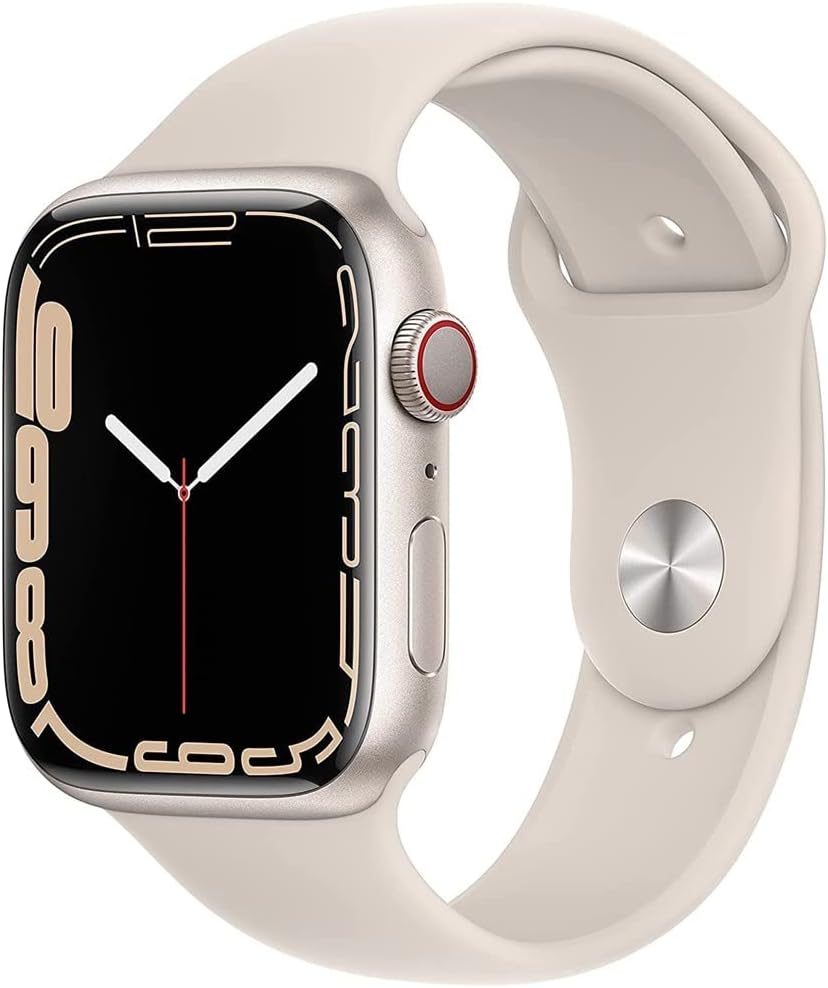 Apple Watch Series 7 45mm Starlight (Renewed)