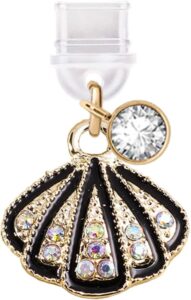 USB-C Anti-Dust Plug Charm for Phones (Black)