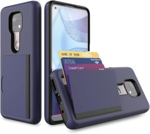 Wallet Case for Moto G Power 2021 - Grey