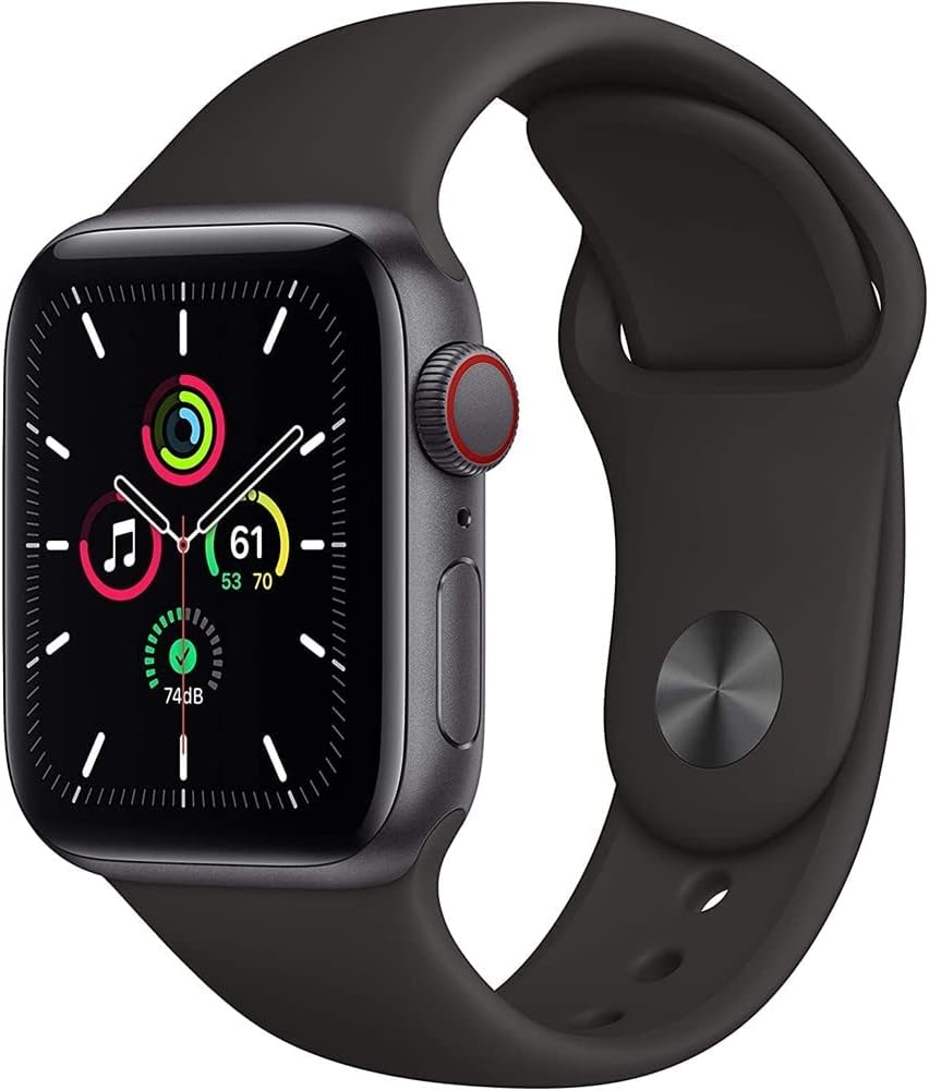 Apple Watch SE Cellular 40mm Space Gray (Renewed)