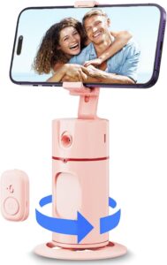 Auto Tracking Tripod Phone Holder 360°