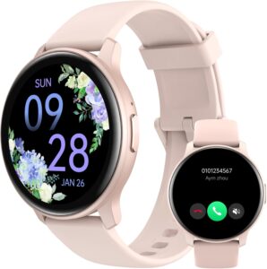 Smartwatch Fitness Tracker w/ Heart Rate & Sleep Monitor