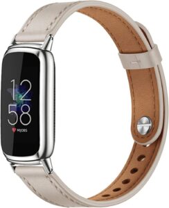 Fitbit Luxe Slim Leather Band