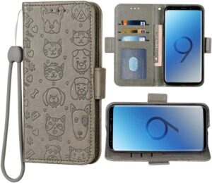 LG K50S Wallet Case with Wrist Strap