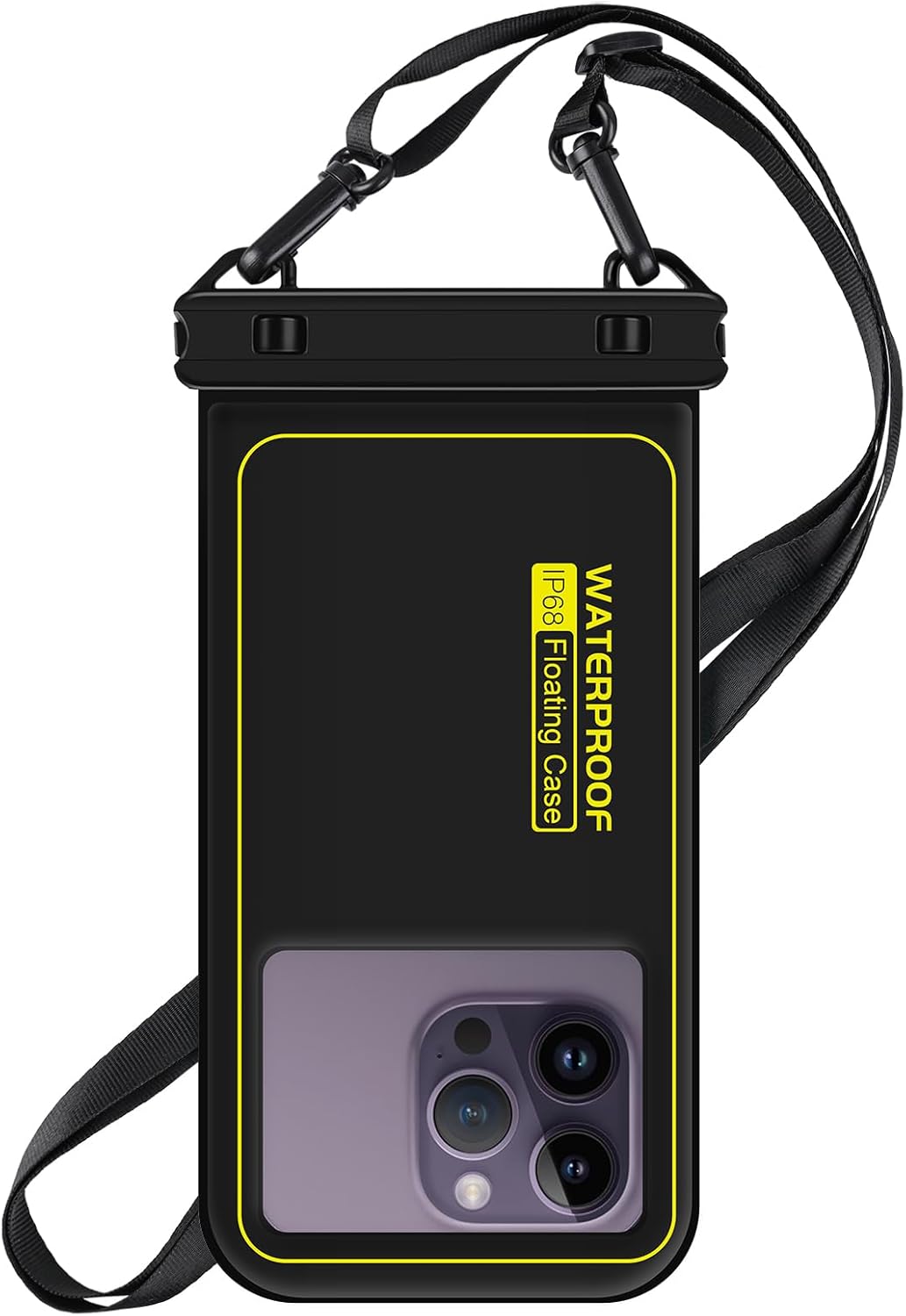 Universal Waterproof Floating Phone Pouch w/ Lanyard