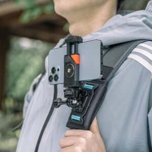 SOH Adjustable Phone Shoulder Strap Mount with 360° Rotation