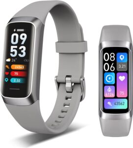 Health Smartwatch Silver Gray