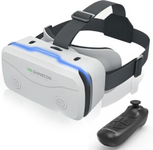 Bluetooth VR Headset, HD Adjustable for Smartphones
