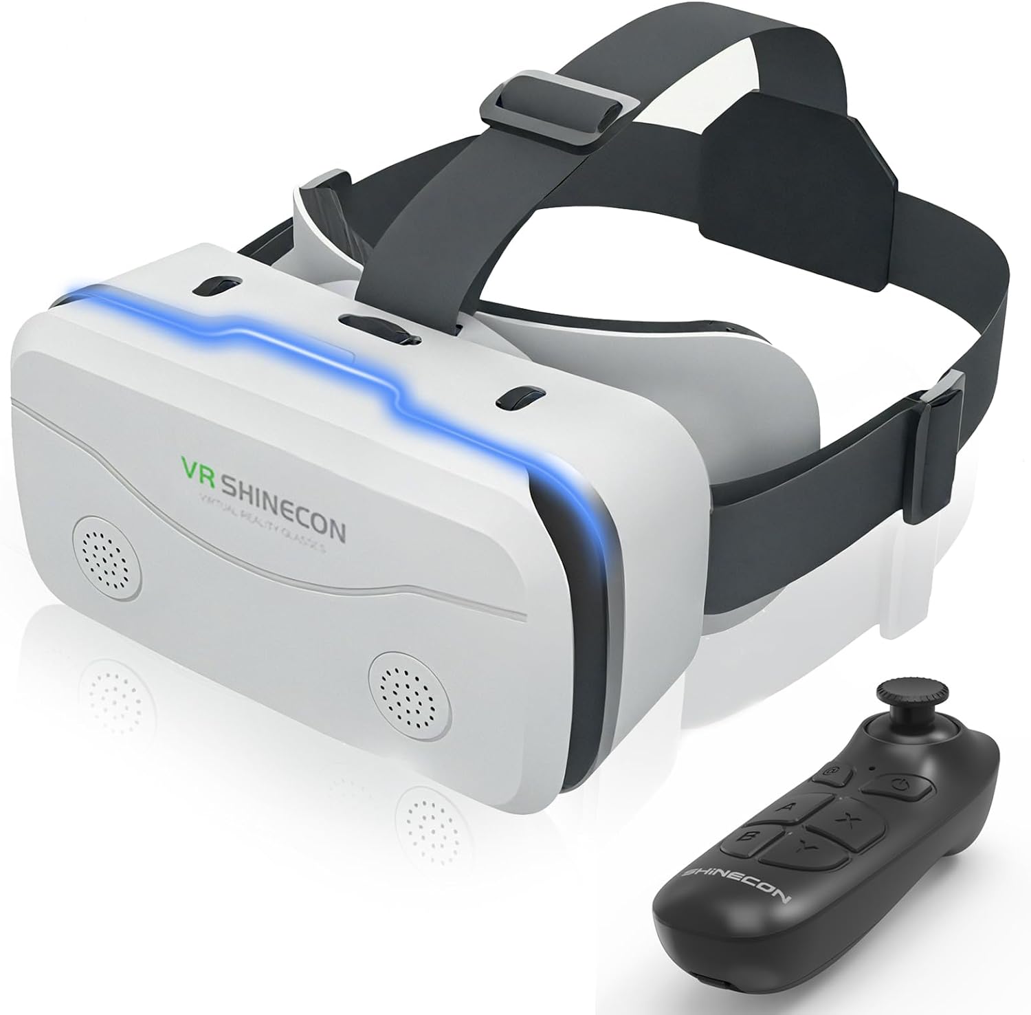 Bluetooth VR Headset, HD Adjustable for Smartphones