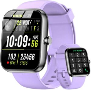 Alexa Smart Watch, Fitness Tracker, HR/Sleep Monitor, 120+ Modes, IP68