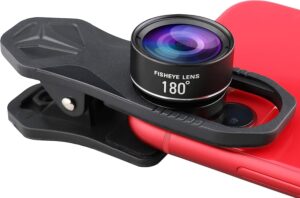 180° Fisheye Lens for Smartphones