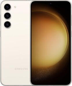 Samsung Galaxy S23 5G Unlocked 128GB Cream (Renewed)