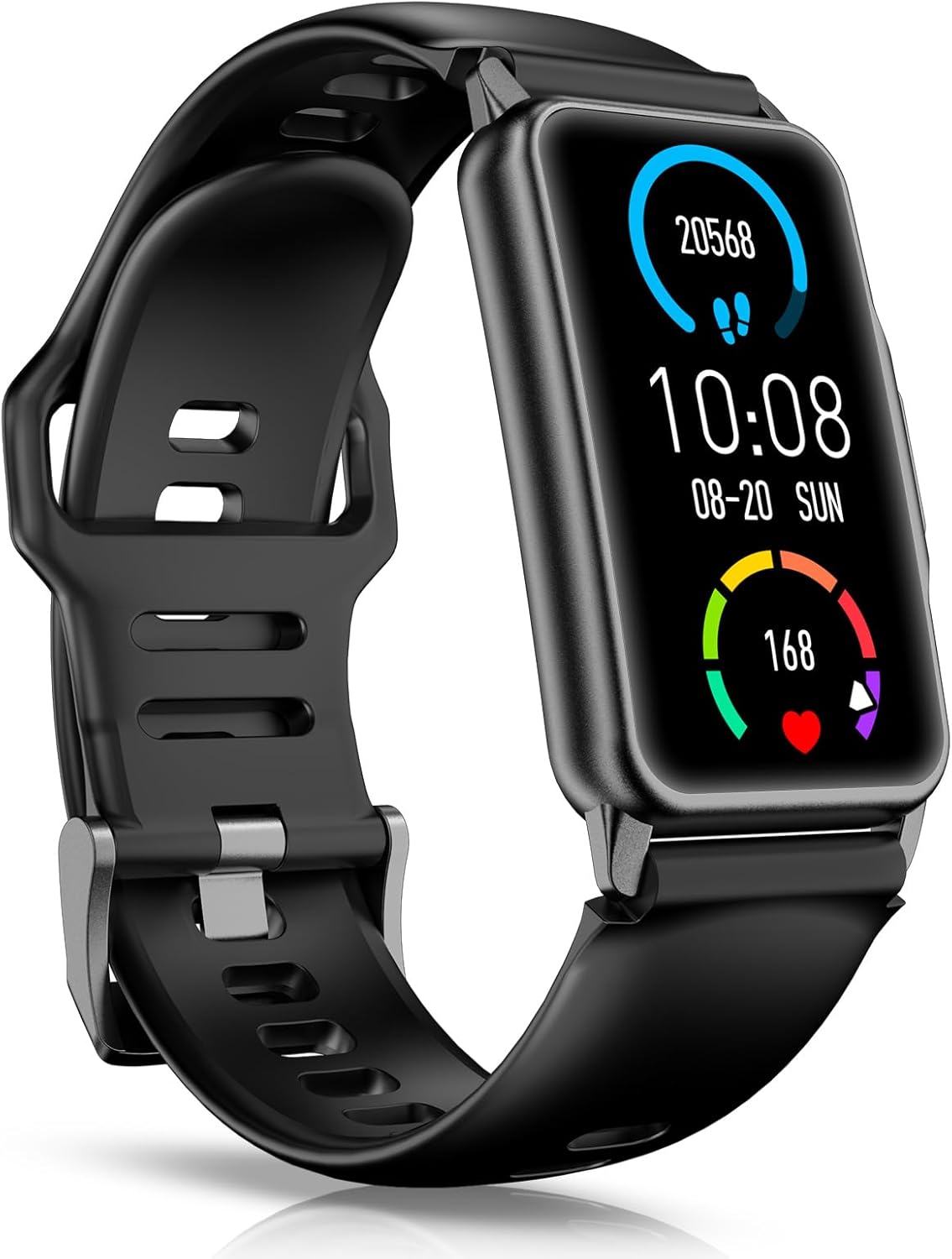 Smart Watch Fitness Tracker Heart Rate Blood Oxygen Sleep IP68
