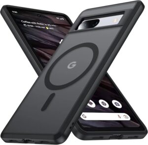 NO.1 Magnetic Pixel 7a Case (Black, MagSafe)
