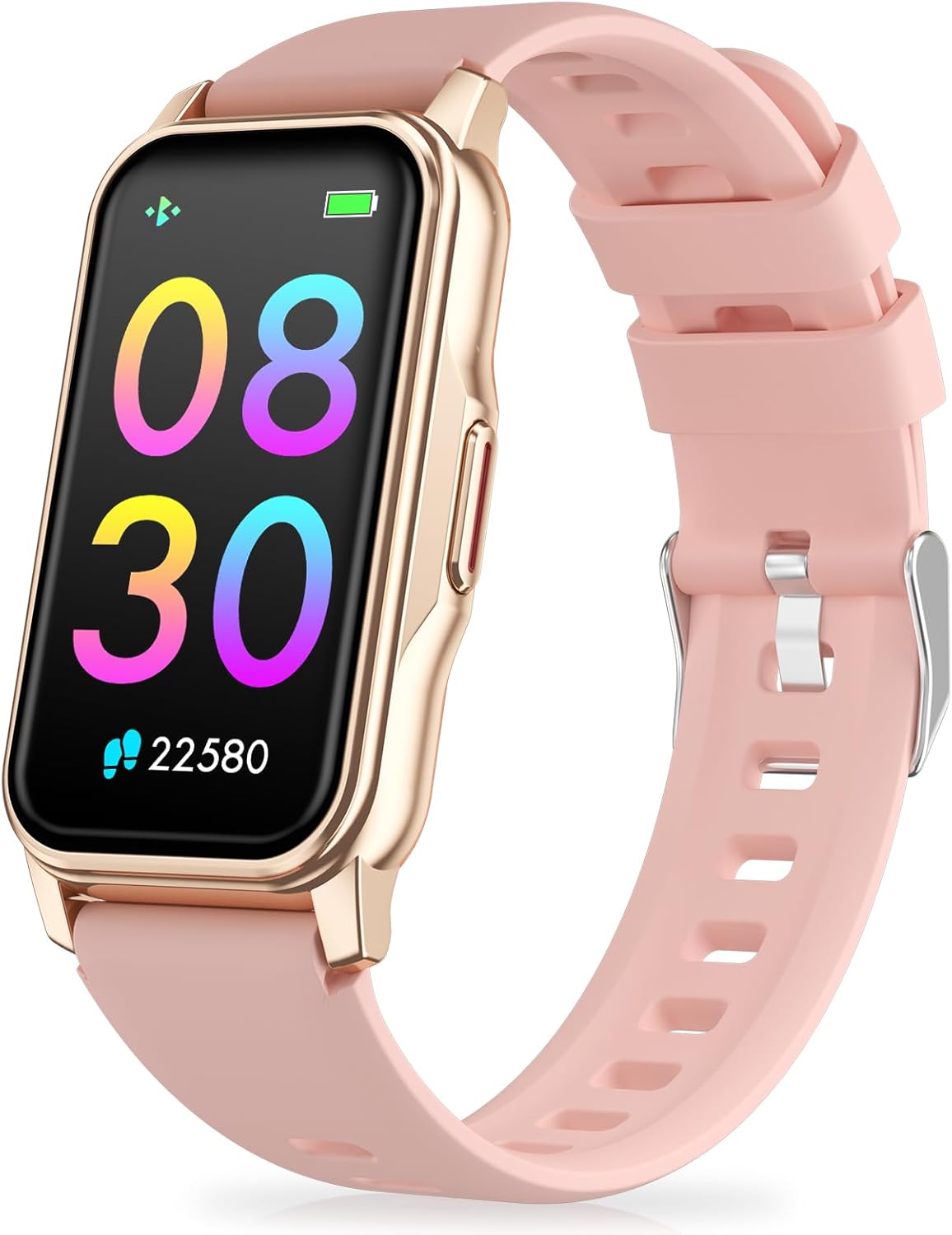Fitness Tracker with Heart Rate Monitor & Step Counter