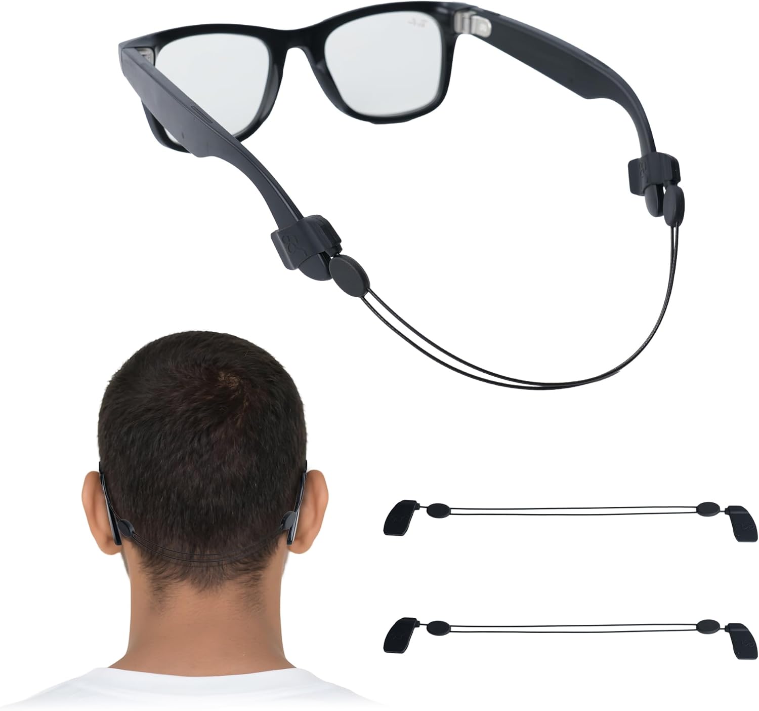 Adjustable Eyeglass Strap for Ray-Ban Meta