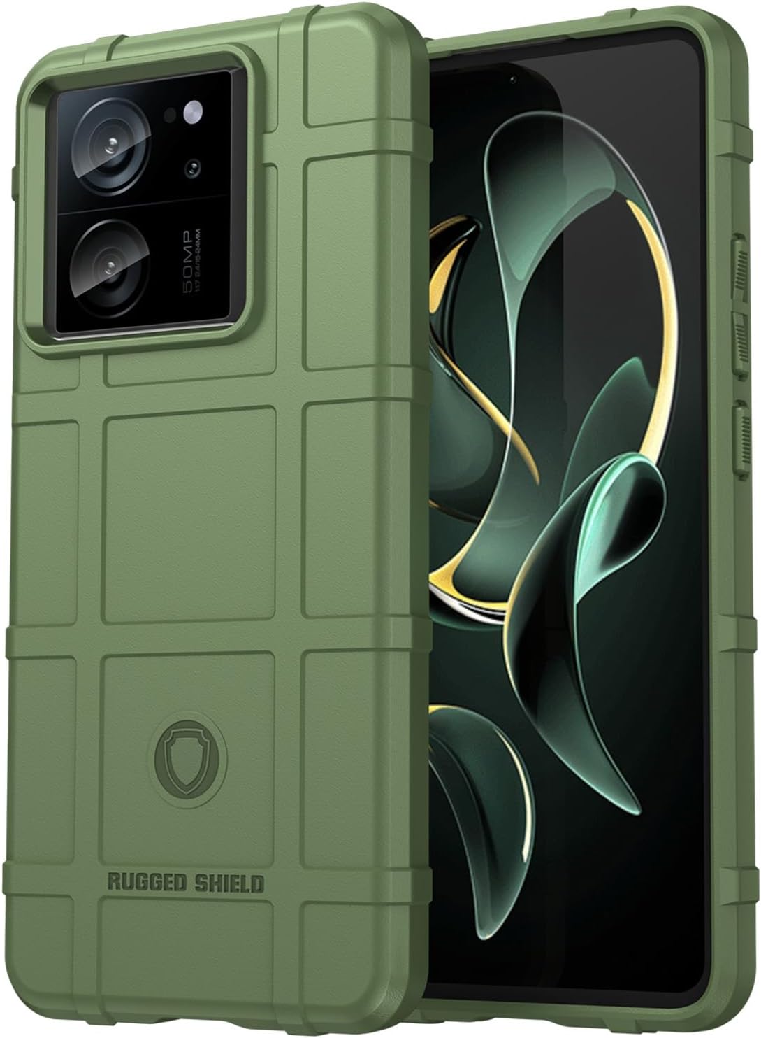 Military Shockproof Case for Redmi K60 Ultra HD Green