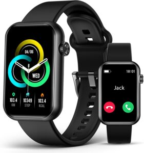 Smart Watch Fitness Tracker w/ Calling, Heart Rate & SpO2