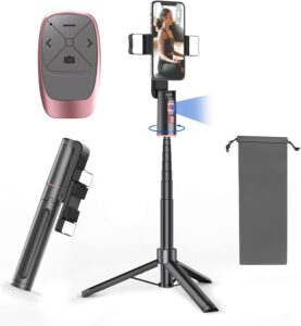 Auto Face Tracking Tripod with 360° Rotation