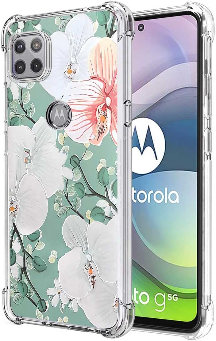 Moto One 5G Ace / Moto G 5G Slim TPU Case - Rattan Flower