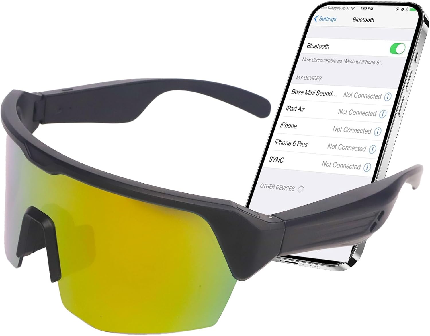 Bluetooth Cycling Glasses with Speakers