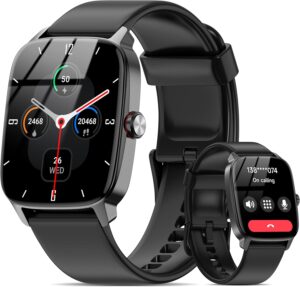 Bluetooth Calling Smartwatch, Fitness Tracker, IP68, Android iOS