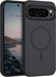 BENTOBEN Carbon Fiber Magsafe Pixel 9 XL Case