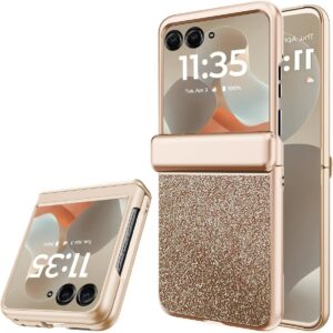Motorola Razr 60 Ultra Glitter Case - Gold