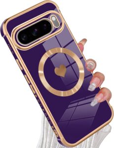 Google Pixel 9 Pro XL Magsafe Premium Purple Case